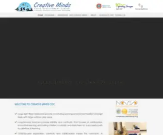 CreativemindsCDC.org(Creative Minds) Screenshot