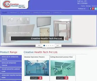 Creativemodularot.co.in(Creative Health Tech Pvt Ltd) Screenshot