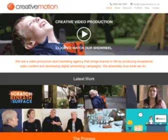 Creativemotion.co.uk(Creative Motion) Screenshot