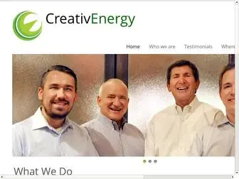 Creativenergy.org(Electric and Natural Gas Consultants) Screenshot