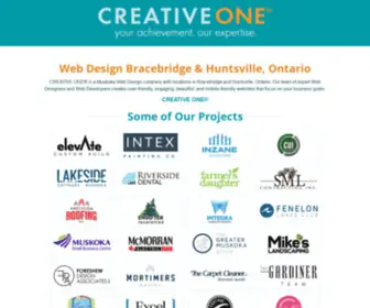 Creativeone.ca(CREATIVE ONE®) Screenshot