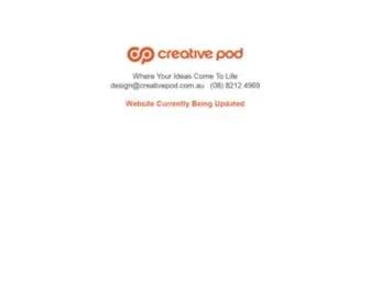 Creativepod.com.au(SplashPage) Screenshot