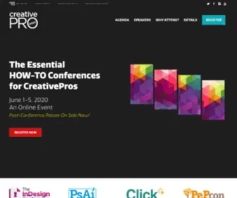Creativeproweek.com(CreativePro Week) Screenshot