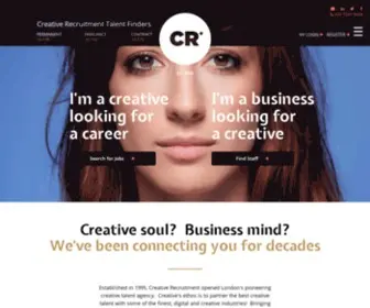 Creativerecruitment.co.uk(Creative Recruitment) Screenshot