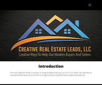 Creativereleads.com(Create RE Leads) Screenshot