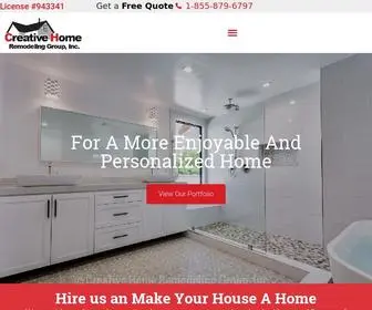 Creativeremodeling.ca(Kitchen remodel & bathroom remodel) Screenshot