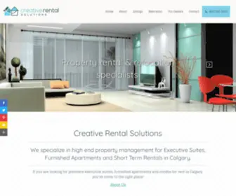 Creativerentalsolutions.com(Creative Rental Solutions) Screenshot