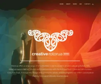 Creativerotorua.org.nz(Creative Rotorua) Screenshot