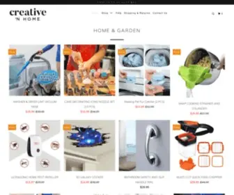 Creativesandhome.com(Creative 'N Home) Screenshot