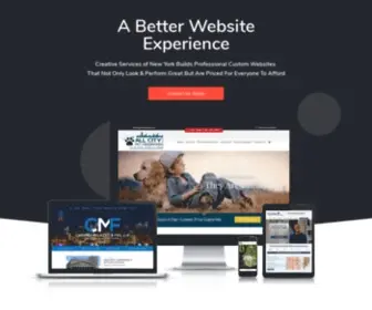 Creativeservicesny.com(Affordable Website & Design Services) Screenshot