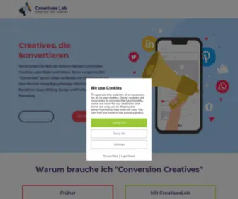 Creativeslab.io(Our creatives rock) Screenshot