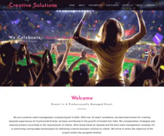 Creativesolutionslive.com(Creative Solutions) Screenshot