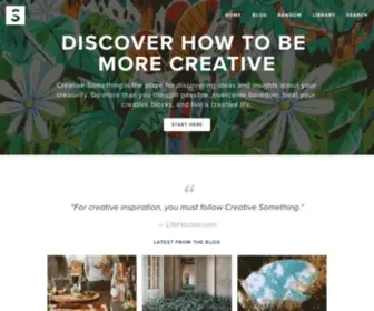 Creativesomething.net(Creative Something) Screenshot