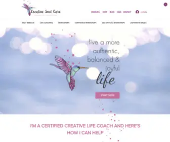 Creativesoulcare.com(Creative Soul Care in Dallas) Screenshot