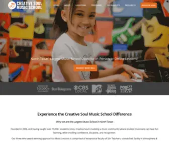 Creativesoulmusic.com(Piano Lessons) Screenshot