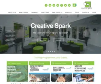 Creativespark.ie(Creative Spark) Screenshot