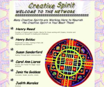 Creativespirit.net(Creative Spirit Network) Screenshot