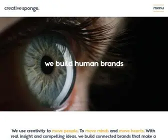 Creativesponge.co.uk(Creative Marketing Agency) Screenshot