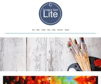 Creativespotlite.com(Informarasi Belajar Seni dan Melukis) Screenshot