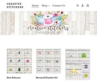 Creativestitchers.com(Creative Stitchers) Screenshot