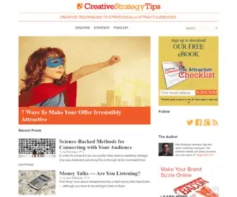 Creativestrategytips.com(Creative Strategy Tips) Screenshot