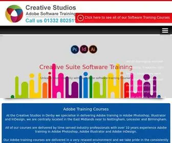 Creativestudiosderby.co.uk(Adobe Photoshop Course and Other Adobe Training) Screenshot