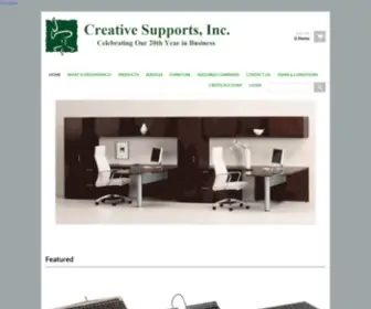 Creativesupports.com(Creative Supports) Screenshot