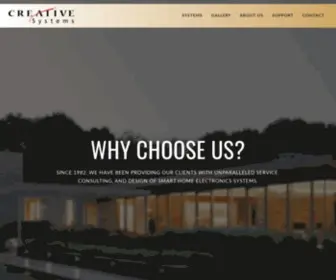 Creativesys.com(Creative Systems) Screenshot