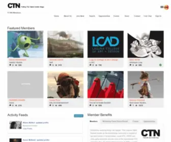 Creativetalentnetwork.com(Creative Talent Network) Screenshot