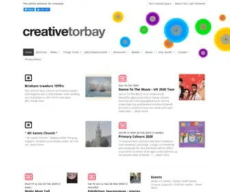 Creativetorbay.com(Creative Torbay) Screenshot