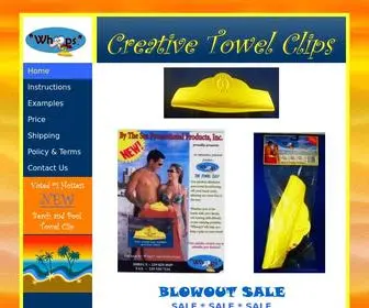 Creativetowelclips.com(Creative Towel Clips) Screenshot