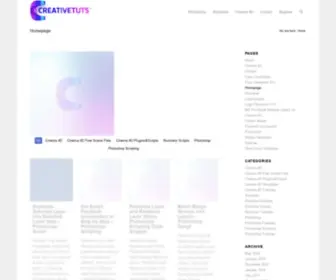 Creativetuts.com(Creative Tutorials and Addictive Design Pills) Screenshot