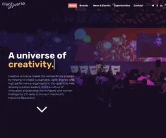 Creativeuniverse.com.au(Creative Universe) Screenshot