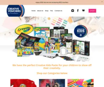 Creativevouchers.com.au(Creative Vouchers) Screenshot