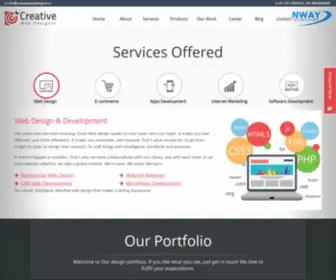 Creativewebdesigner.in(Creative web designer) Screenshot