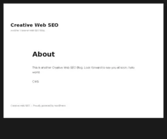 Creativewebseo.com(Seo service in delhi) Screenshot