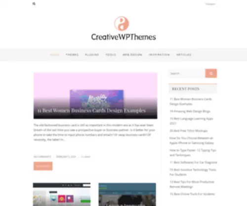 Creativewpthemes.com(Creative WordPress Themes) Screenshot
