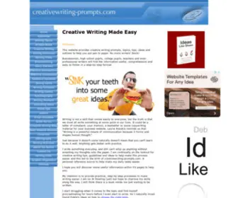 Creativewriting-Prompts.com(Creative Writing) Screenshot