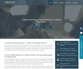 Creativewritingexperts.com(Creative Writing Experts) Screenshot