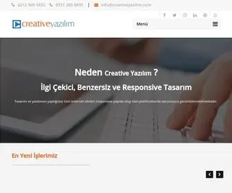 Creativeyazilim.com(Creative Yaz) Screenshot