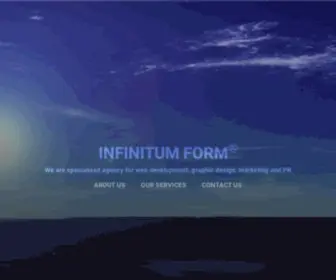 CreativForm.com(INFINITUM FORM®) Screenshot
