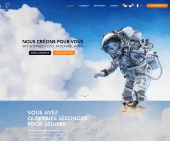 Creativia.fr(Agence Communication) Screenshot