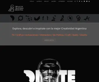 Creatividadargentina.org(Círculo) Screenshot