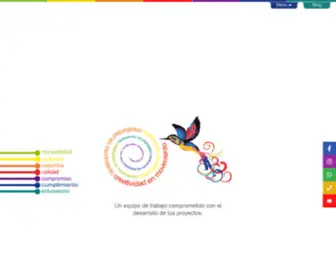 Creatividadenmovimiento.com(Somos un equipo de trabajo que ha ejecutado numerosos proyectos) Screenshot