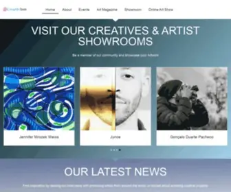 Creativinn.com(The Creative Artists) Screenshot