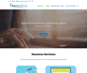 Creativitics.net(ᐈ Diseño Web) Screenshot