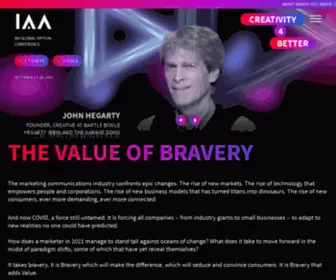 Creativity4Better.com(The Value of Bravery) Screenshot