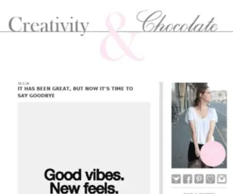 Creativityandchocolate.com(Creativity and Chocolate) Screenshot