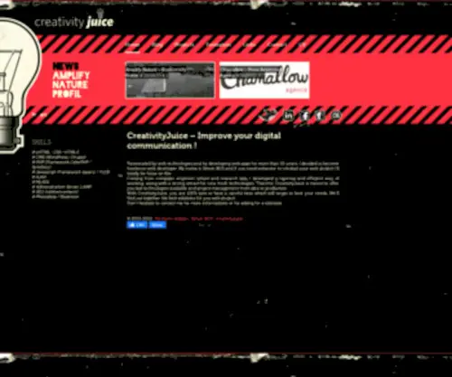 Creativityjuice.com(Développement web) Screenshot