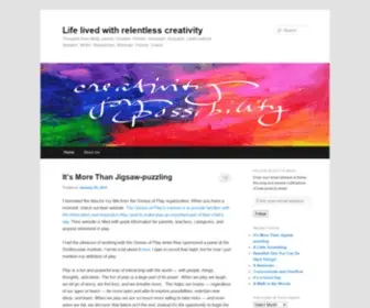 Creativitylovingeducator.com(Thoughts from Molly James) Screenshot